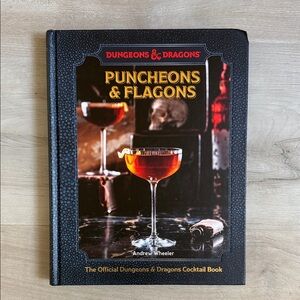 Dungeons & Dragons Cocktail Book “Puncheons & Flagons”  by Andrew Wheeler